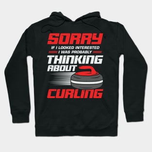 Funny Curling Player Sport Curler Gift Hoodie